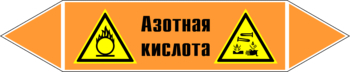 Маркировка трубопровода "азотная кислота" (k21, пленка, 252х52 мм)" - Маркировка трубопроводов - Маркировки трубопроводов "КИСЛОТА" - . Магазин Znakstend.ru